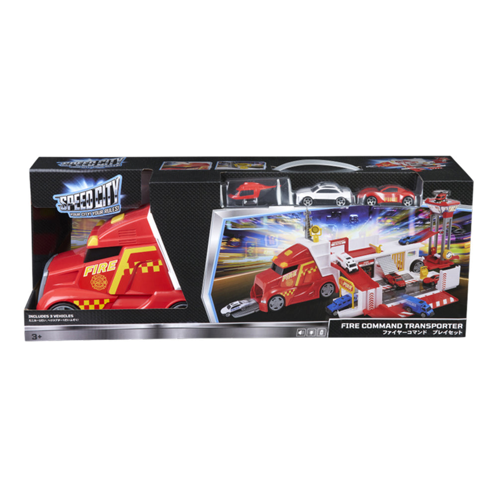 Speed City Fire Command Transporter Main image