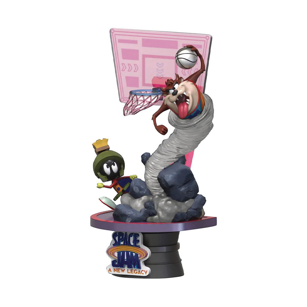 Beast Kingdom Diorama Stage 070 Space Jam: A New Legacy - Tasmanian Devil & Marvin The Martian