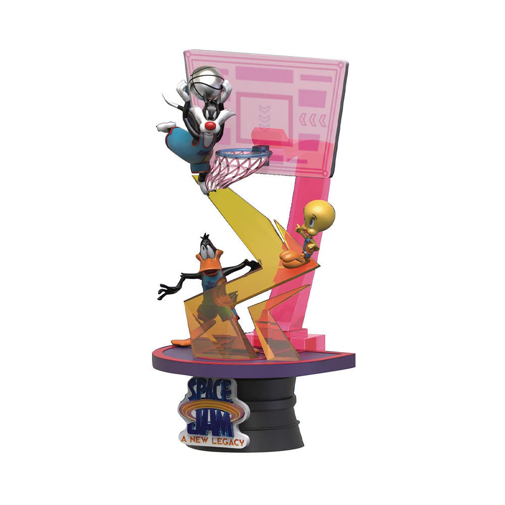 Beast Kingdom Diorama Stage 071 Space Jam: A New Legacy - Lola Sylvester & Tweety & Daffy Duck Main image