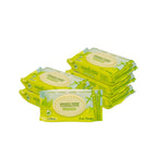 Organic Wipes Cleansing Wipes 70s (Pack of 6)