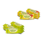 Organic Wipes Cleansing Wipes 12s (Pack of 6)