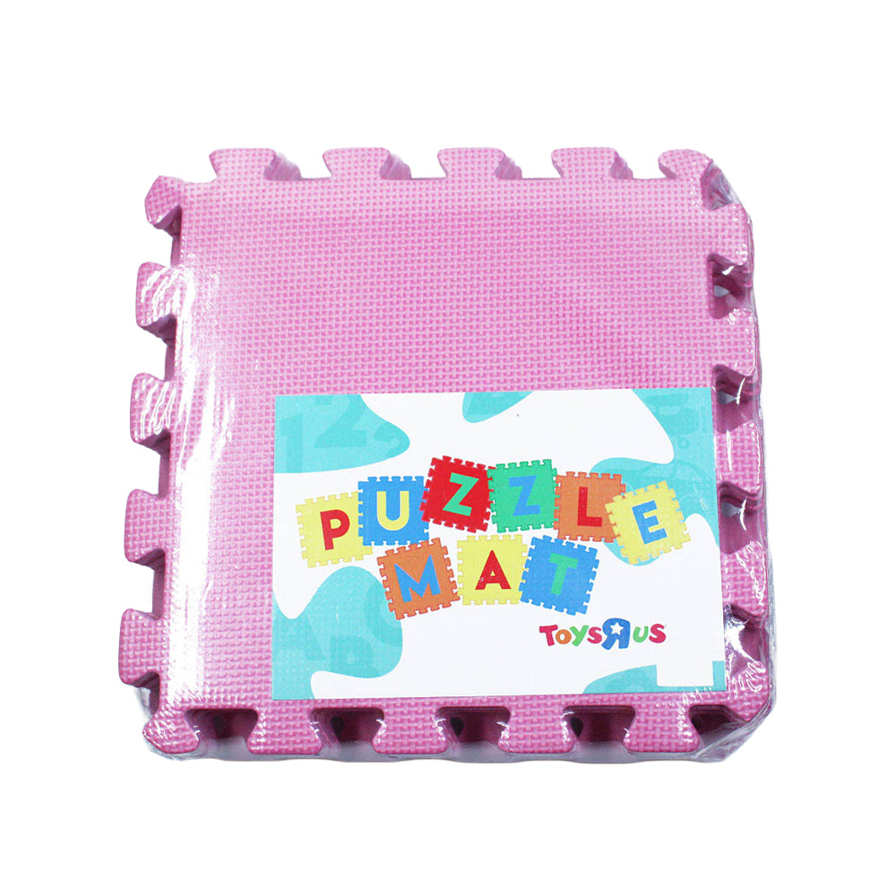 Plain Puzzle Mat - Pink Main image