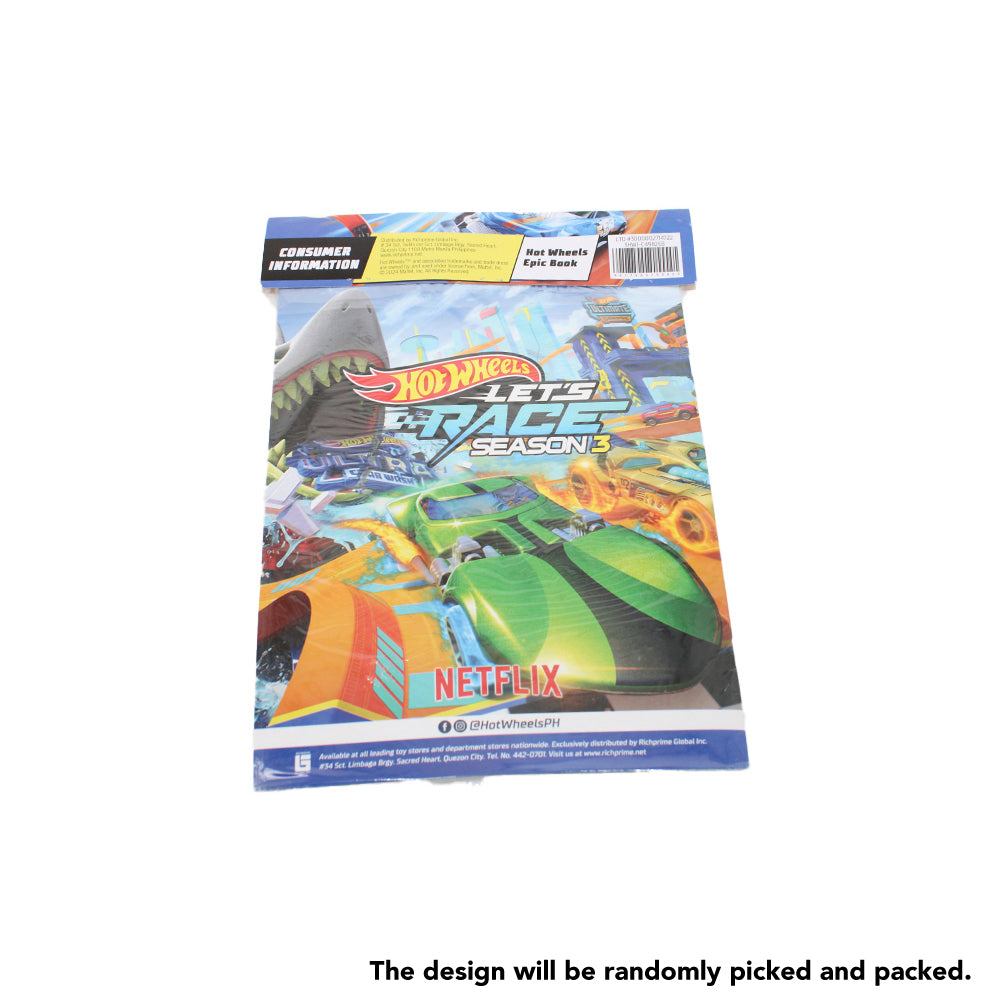 Hotwheels Epic Book