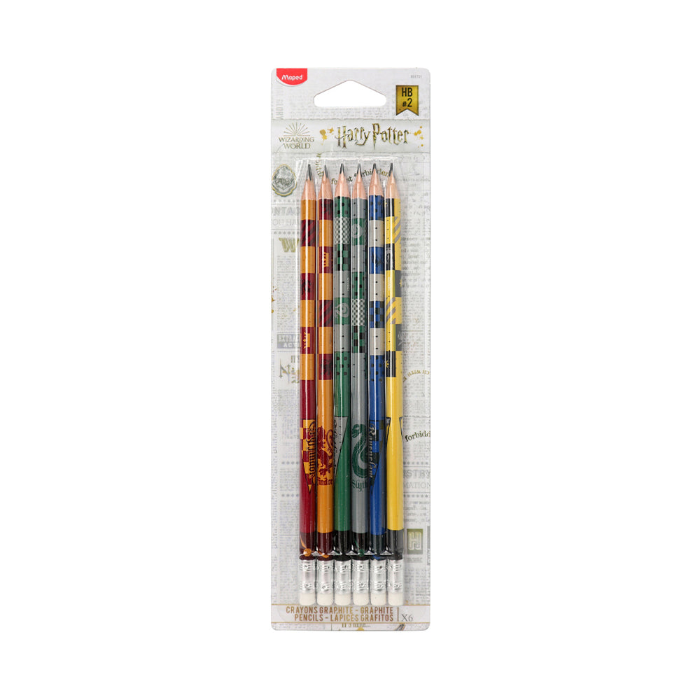 Maped Wizarding World Harry Potter - 6 Piece Pencils Main image