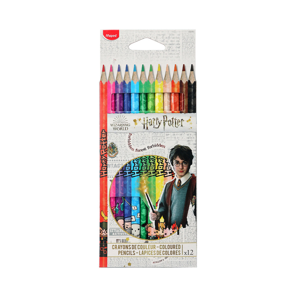 Maped Wizarding World Harry Potter - 12 Piece Coloured Pencils