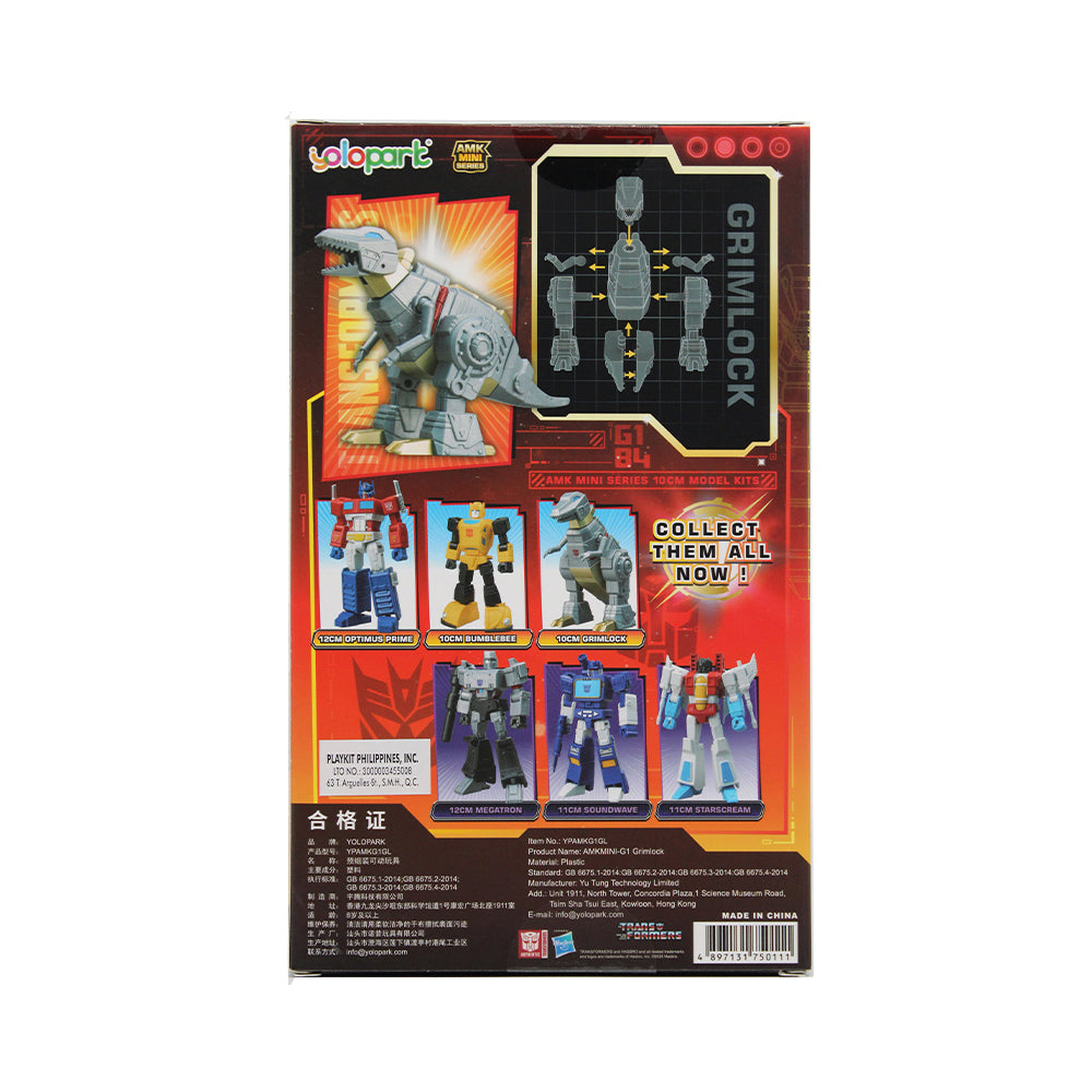Yolopark Transformers Generation 1 - 10cm Grimlock AMK Mini Series Model Kit