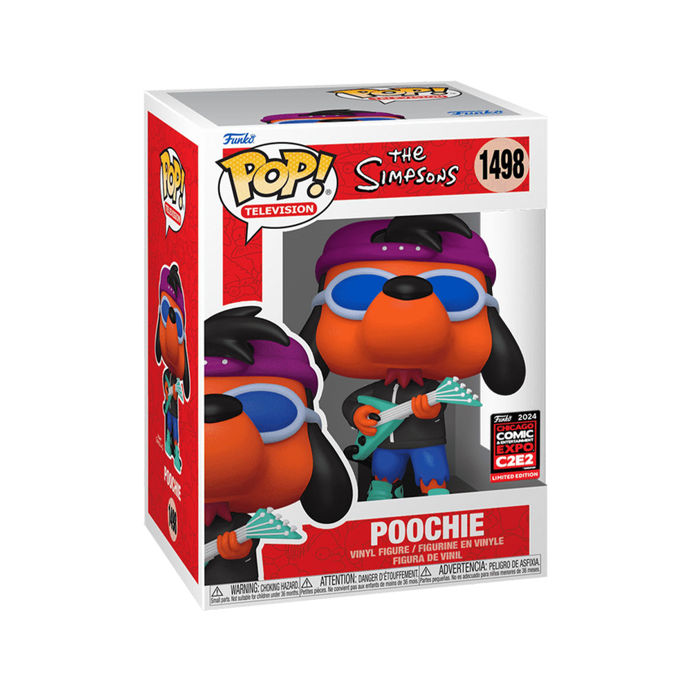 Funko Pop! Television: The Simpsons - Poochie No. 1498 (PopCon 2024)