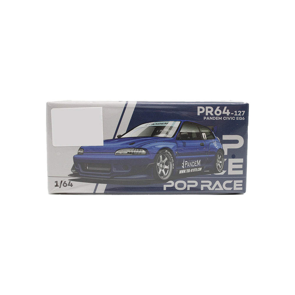 Pop Race 1:64 - PR64-127 Pandem Civic EG6