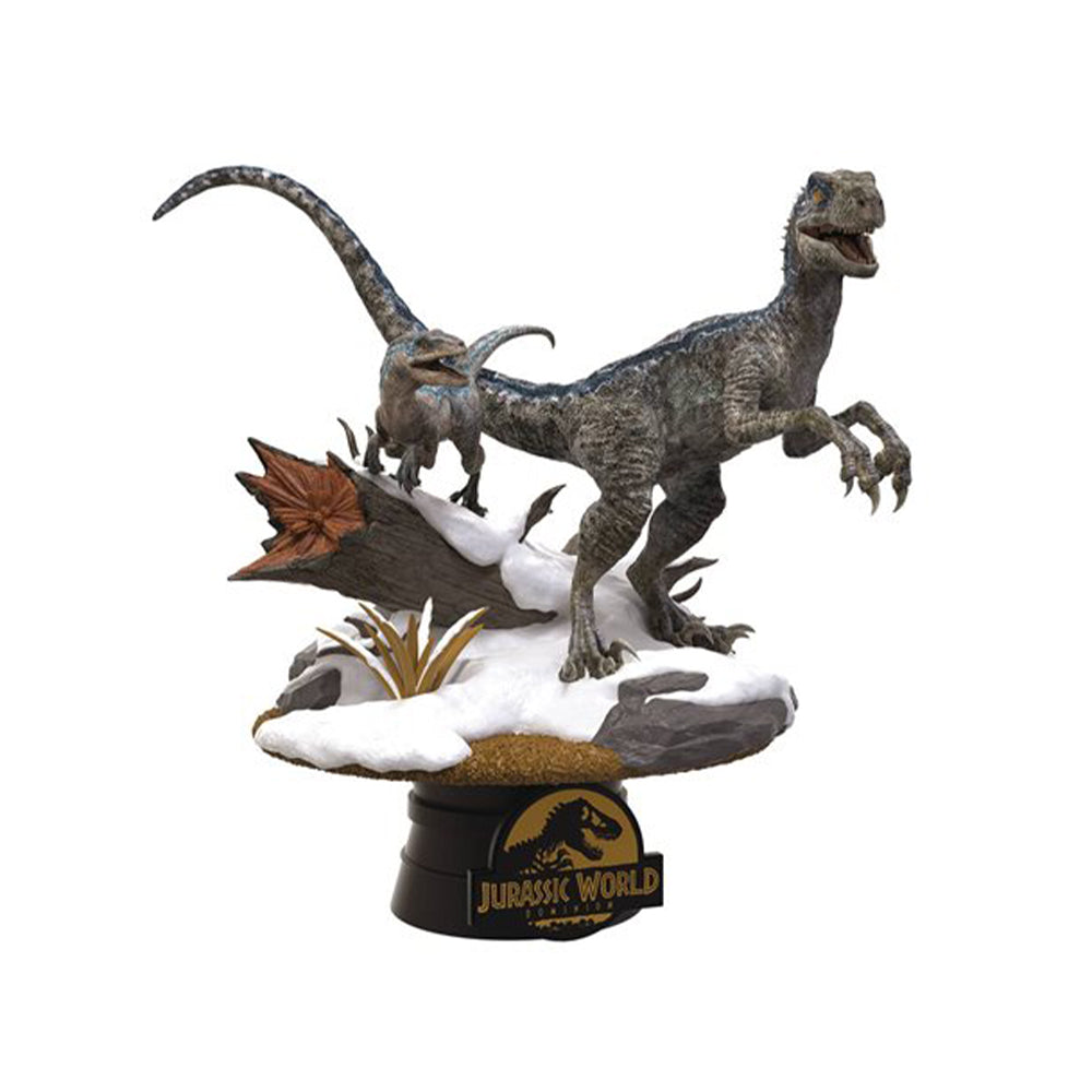 Beast Kingdom Diorama Stage 121 Jurassic World: Dominion - Blue and Beta