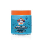 Elmers Gue Pre-Made Slime Glassy Blue Transparent 236.5ml
