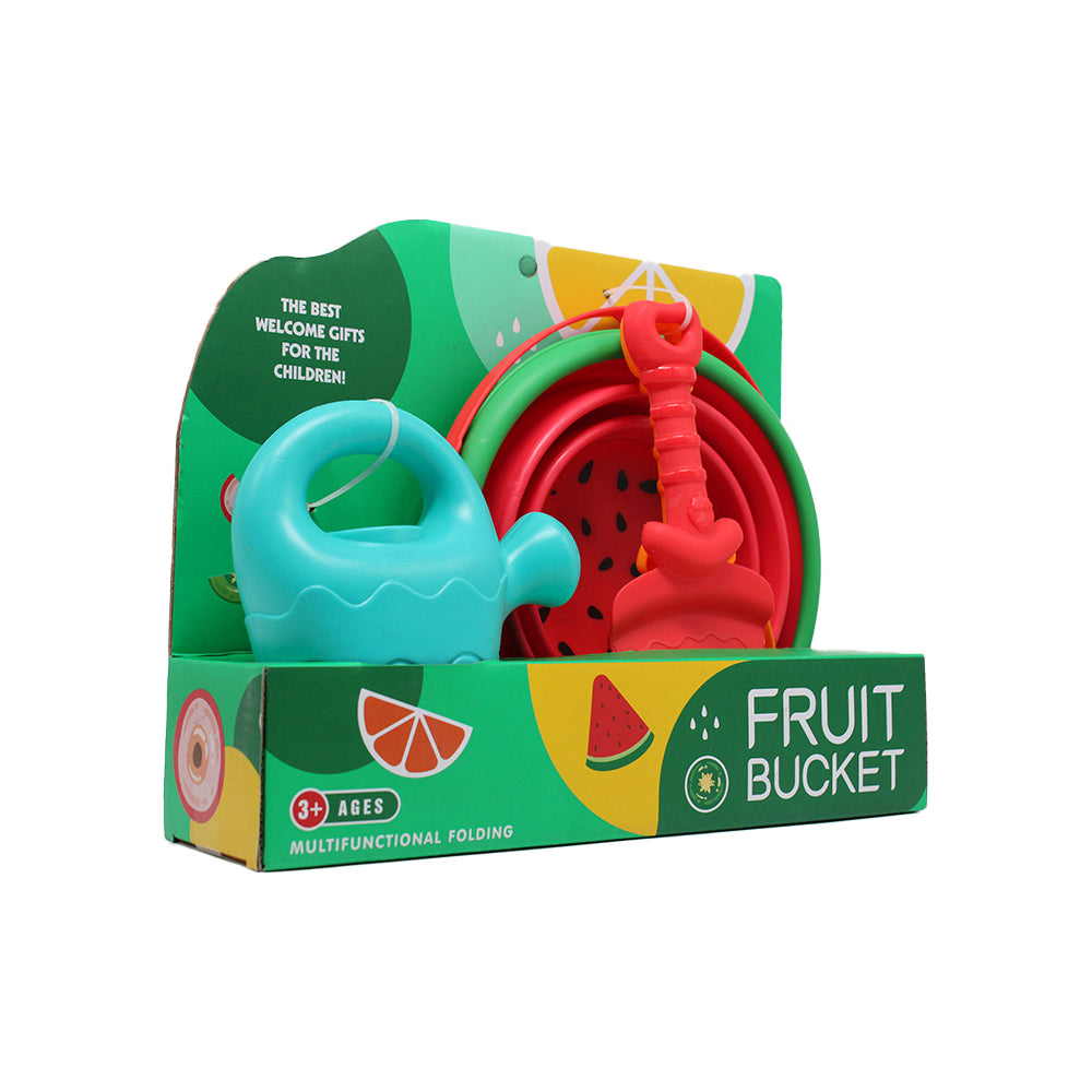 Beach Toys Fruit Bucket Watermelon 4 Pieces