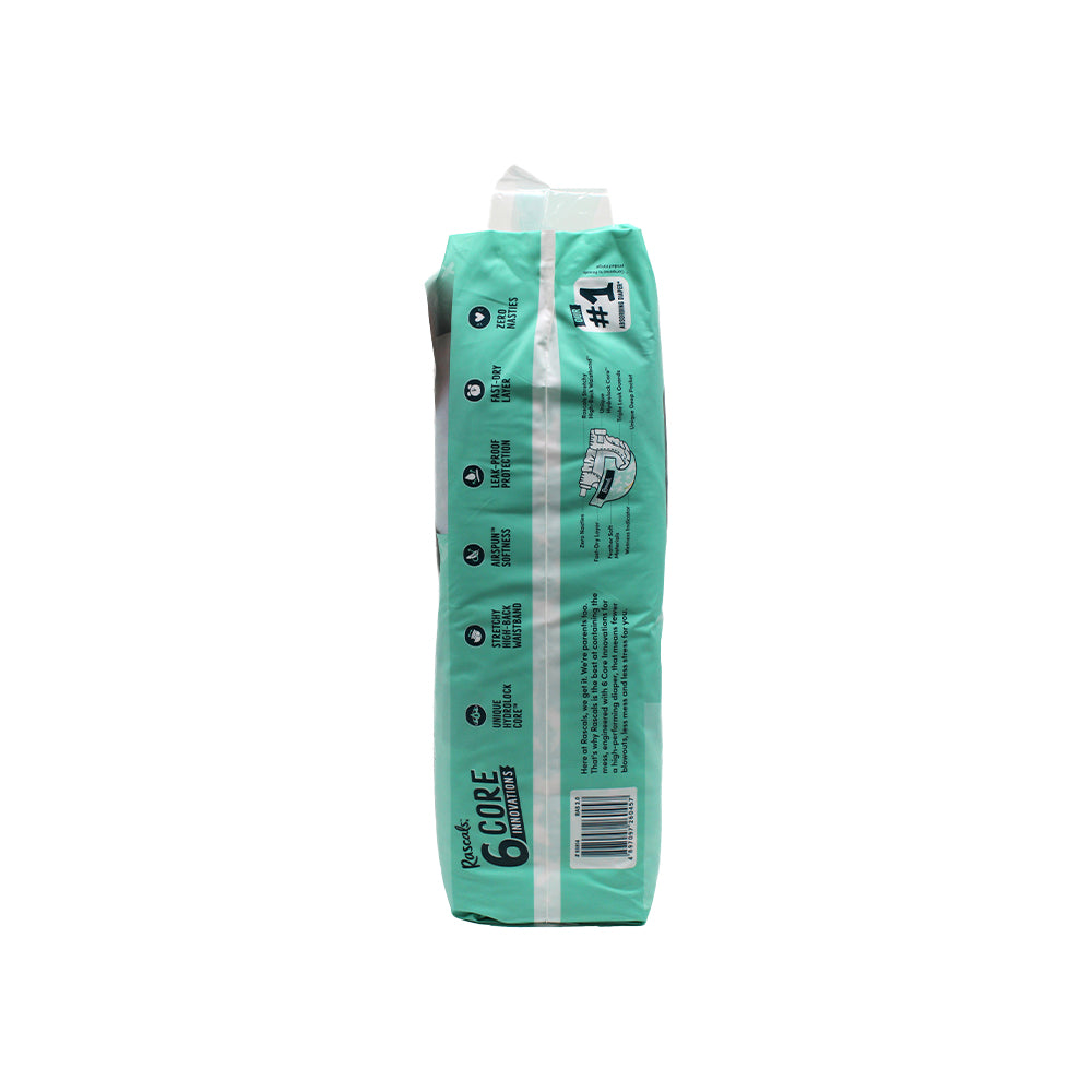 Rascal + Friends Premium Tape Diapers Small (4-8 kg) 70 Pieces