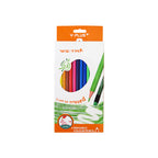 Y-Plus We-Tri Erasable Colour Pencil - 12 Colours