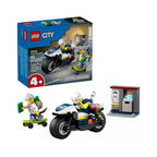 LEGO® Police Motorcycle Chase 60455, Ages 4+, Building Blocks (65 Pieces)
