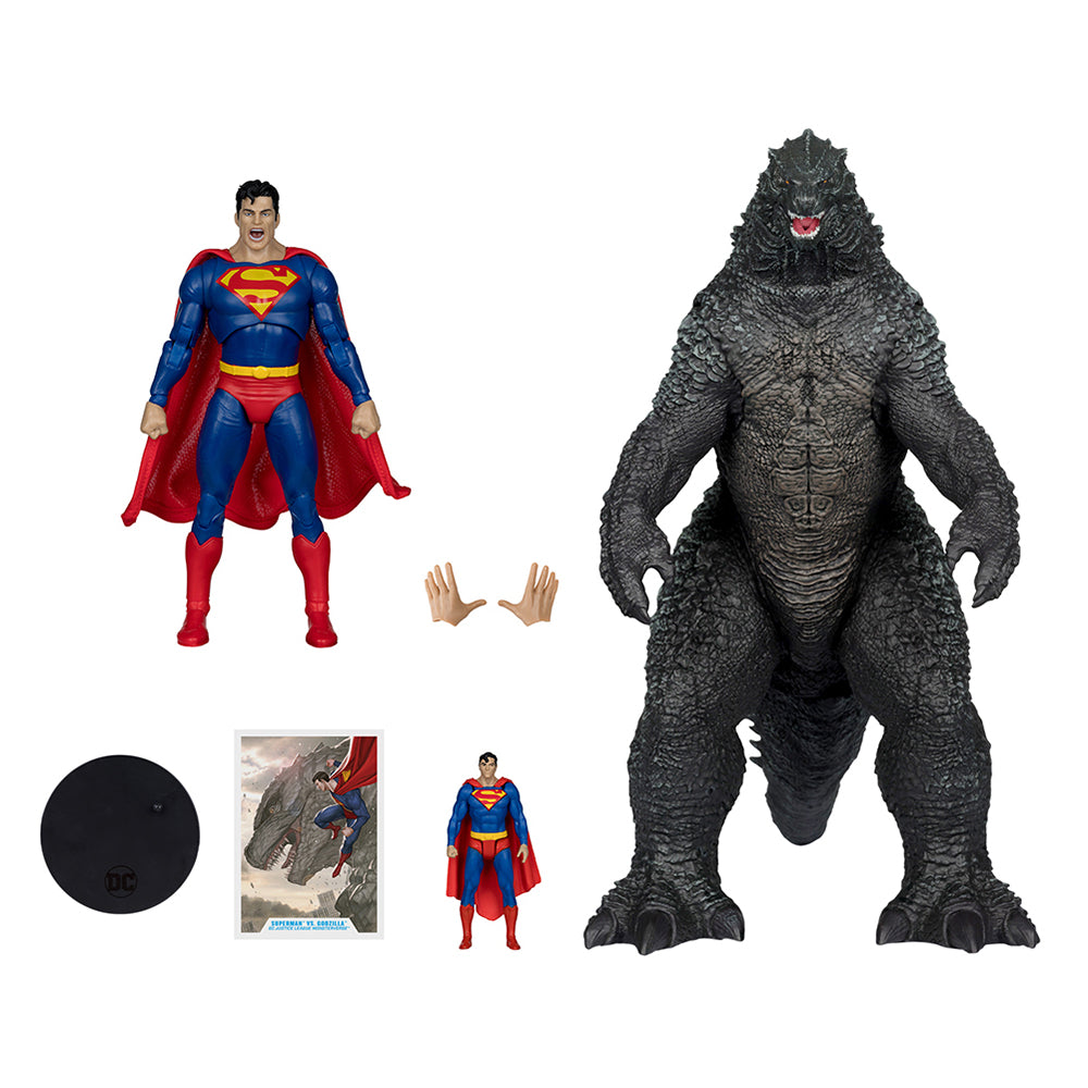 Mcfarlane Toys DC Justice League Monsterverse Superman vs. Godzilla