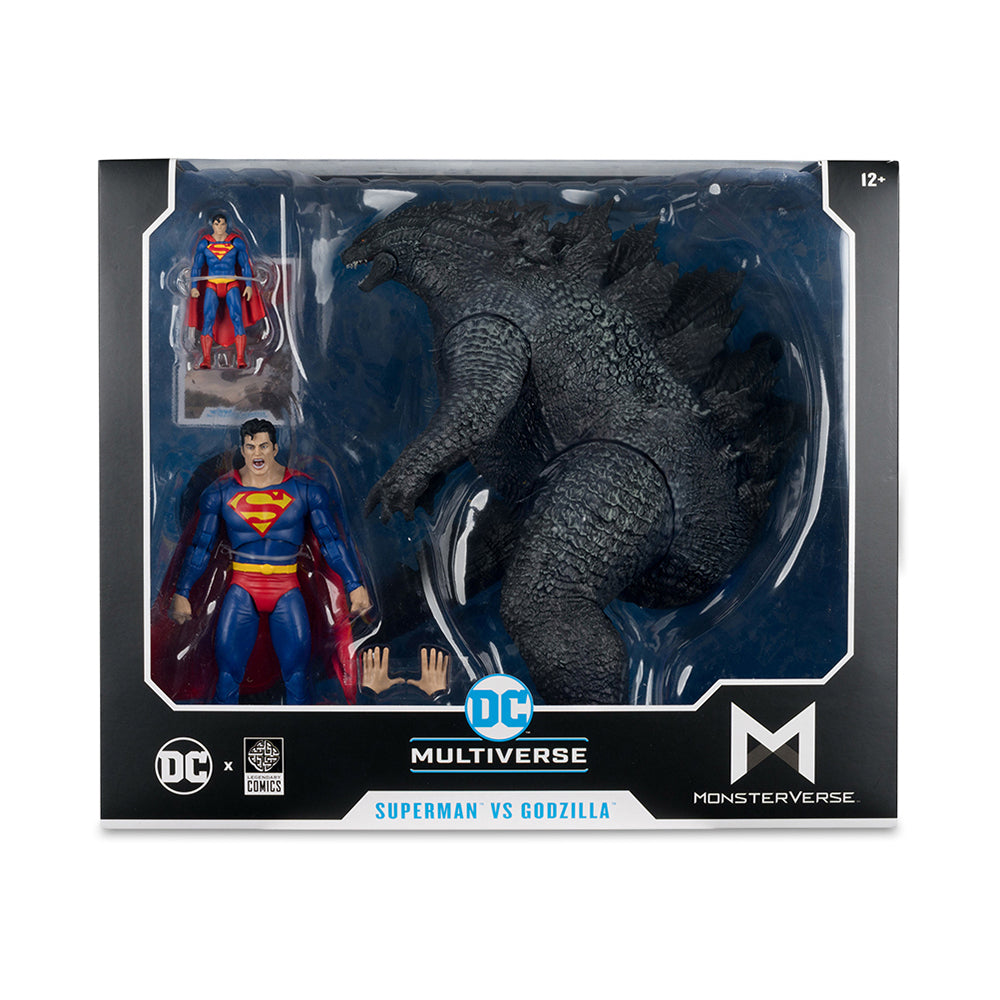 Mcfarlane Toys DC Justice League Monsterverse Superman vs. Godzilla