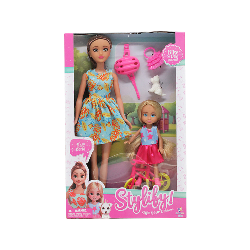 Stylify! Doll with Mini Bicycle