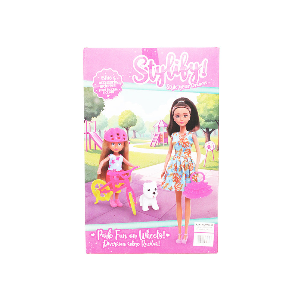 Stylify! Doll with Mini Bicycle