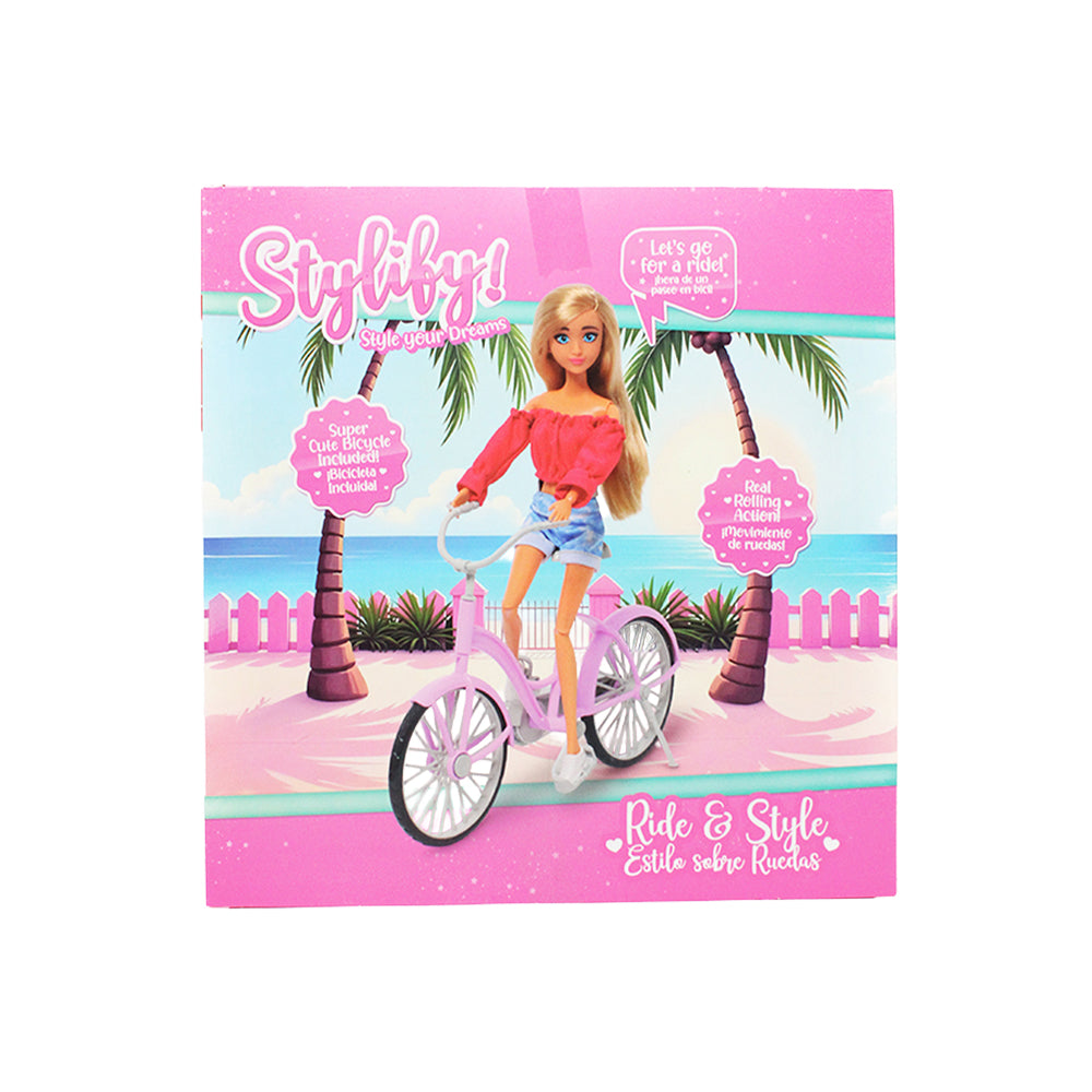 Stylify! Doll with Bicycle