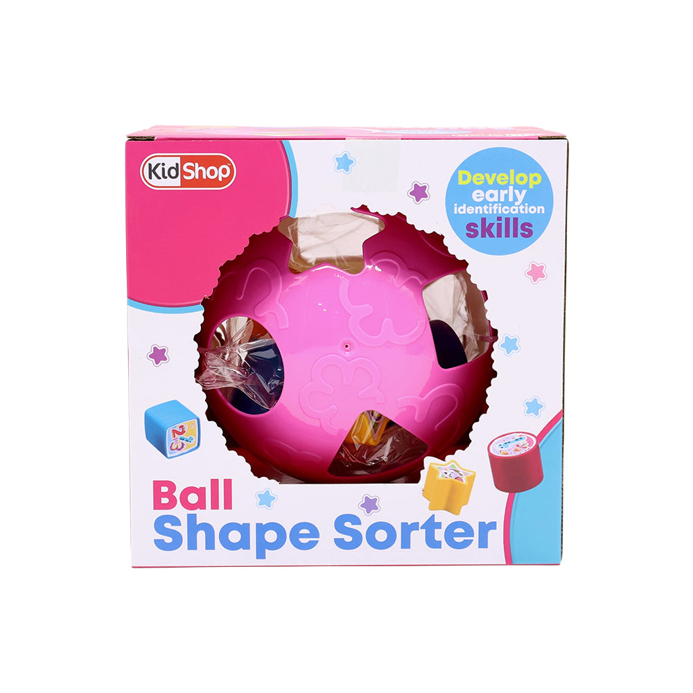 Kidshop Ball Shape Sorter - Pink