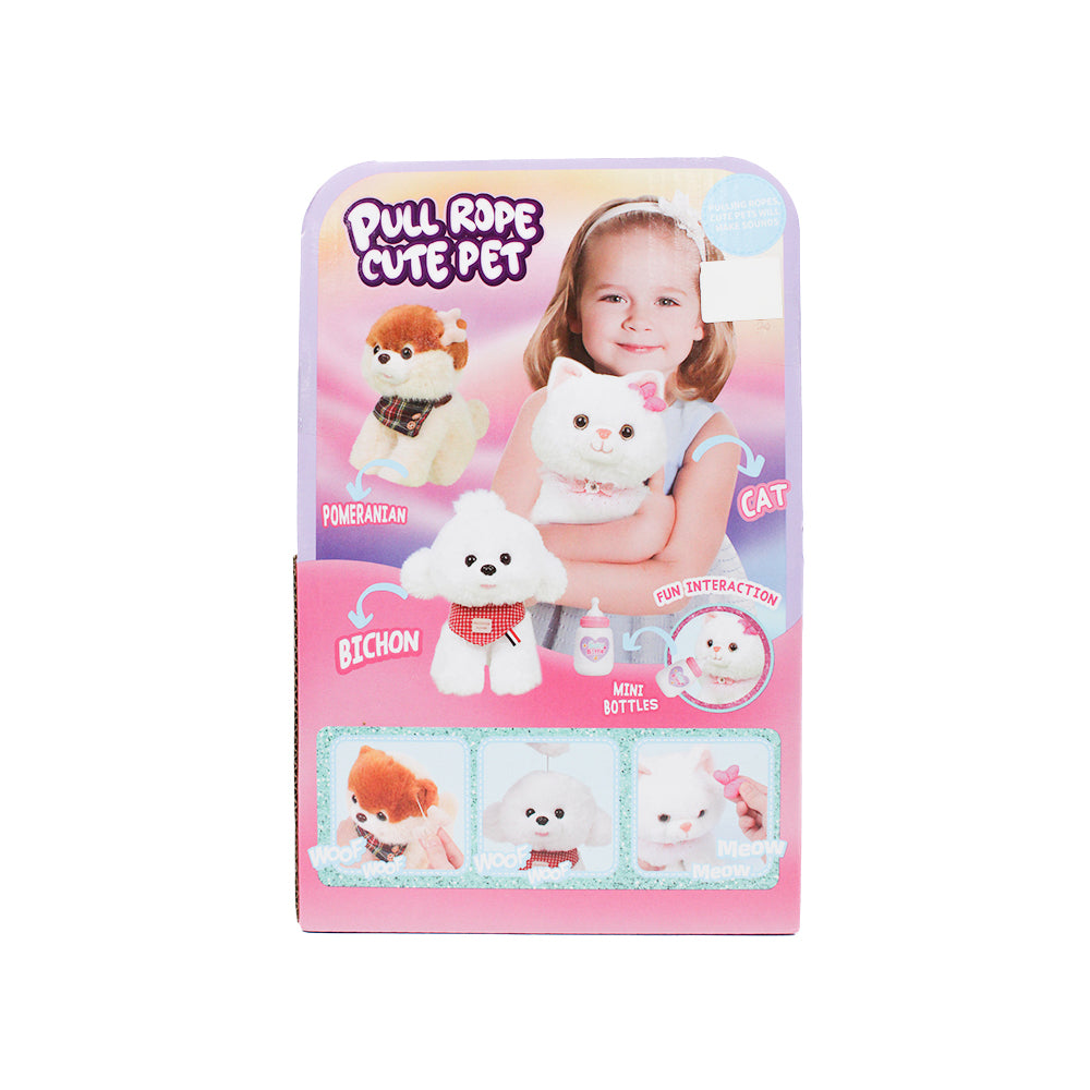 Pull Rope Cute Pet Plush