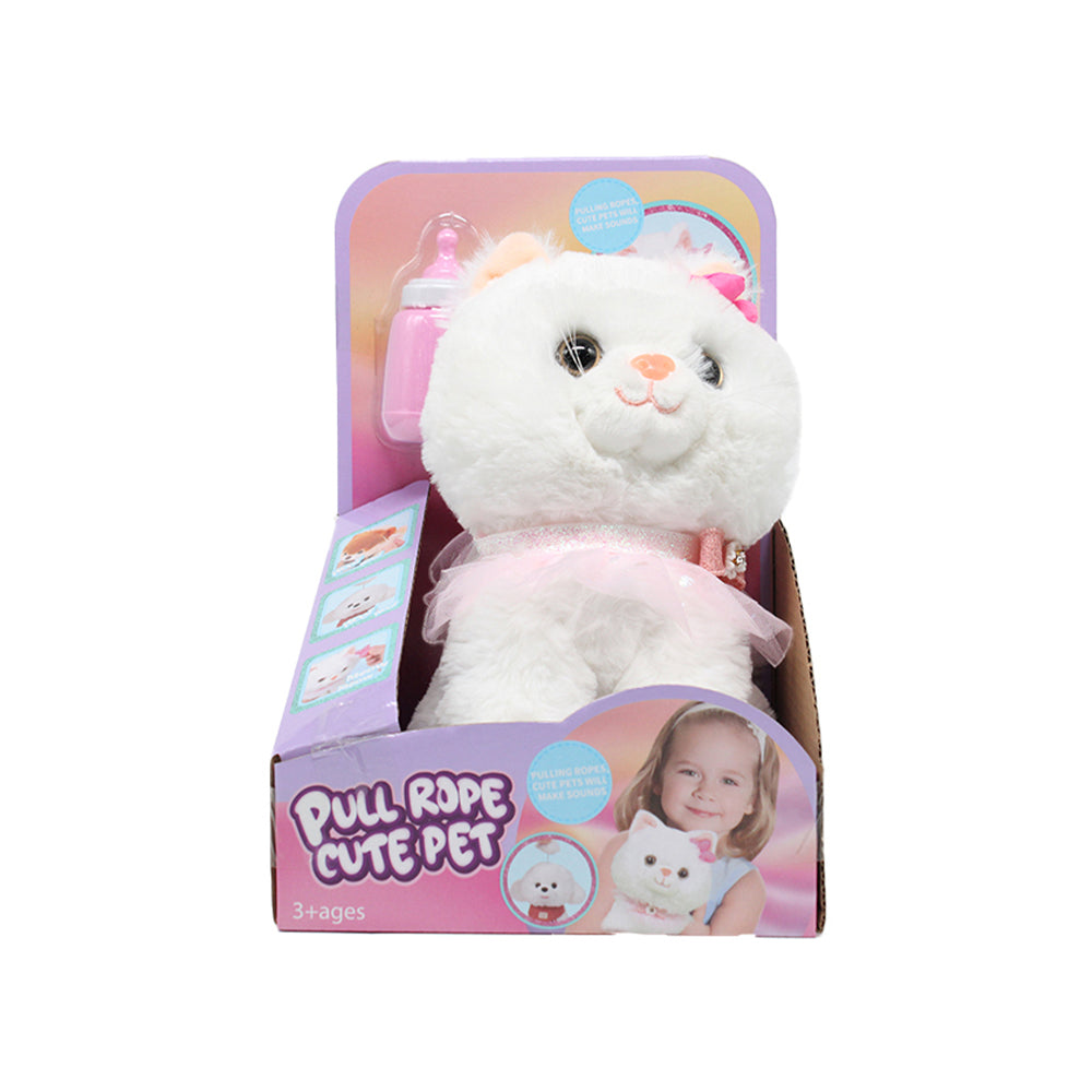 Pull Rope Cute Pet Plush