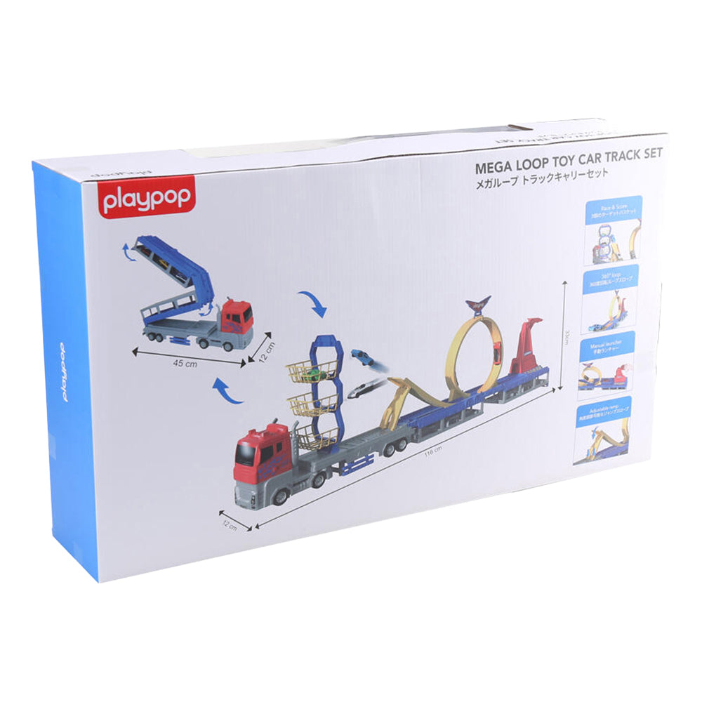 Playpop Mega Loop Toy Car Track Set Secondary image
