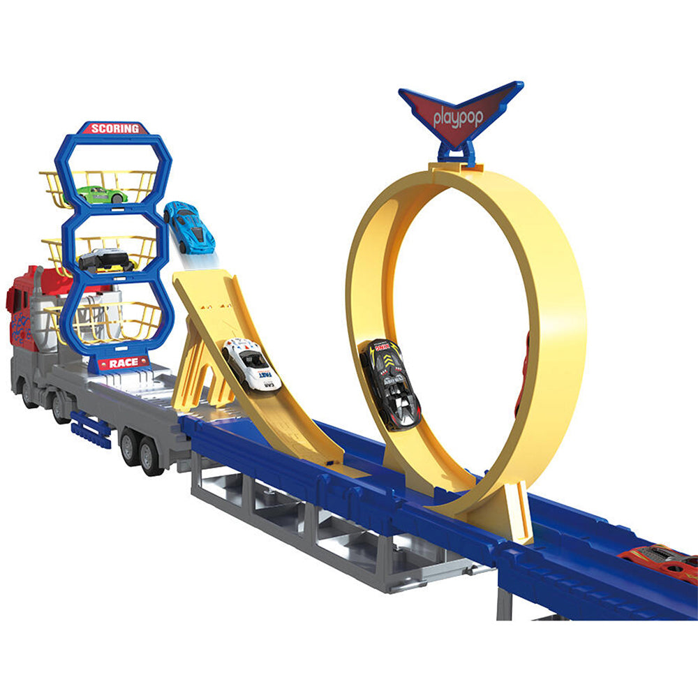 Playpop Mega Loop Toy Car Track Set
