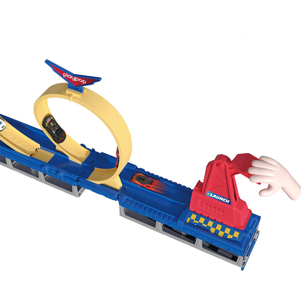 Playpop Mega Loop Toy Car Track Set