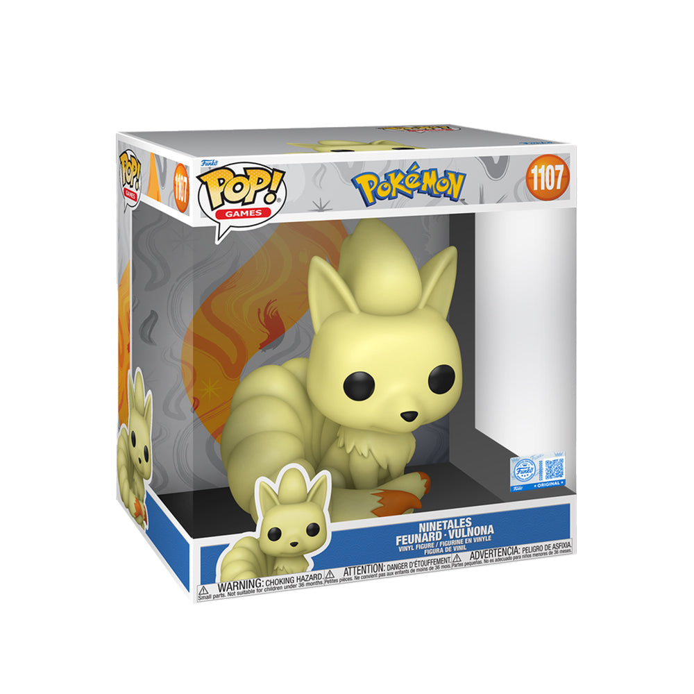 Funko Pop! Games: Pokemon - Ninetales (Jumbo) No. 1107 (Special Edition)