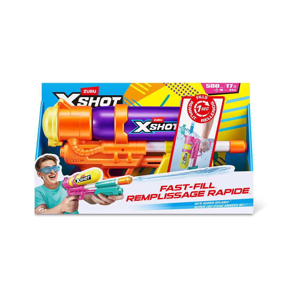 Zuru X-Shot Fast-Refill 80's Super Splash!