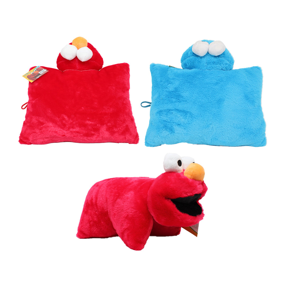 123 Sesame Street Head Pillow