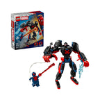 Lego Marvel 76337, Miles Morales Mech vs. Spider-Man 2099, Ages 6+, Building Blocks (135pcs)