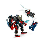 Lego Marvel 76337, Miles Morales Mech vs. Spider-Man 2099, Ages 6+, Building Blocks (135pcs)