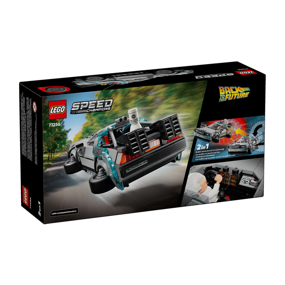 Lego Speed Champions 77256, Back to the Future - Time Machine from Back to the Future, Ages 9+, Building Blocks (357pcs)