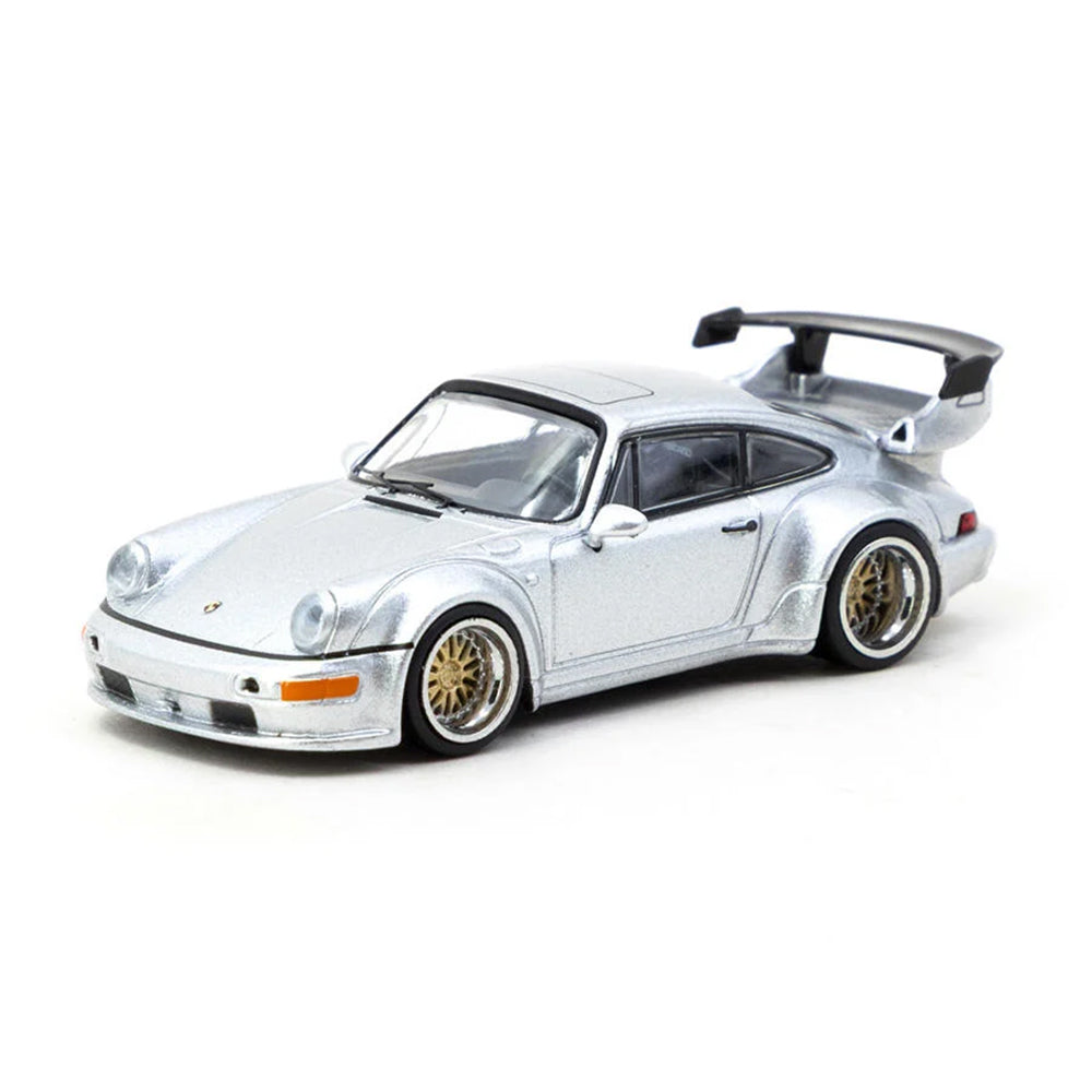 Tarmac RWB - RWB 964 (Silver)  1:64 Die-Cast Vehicle