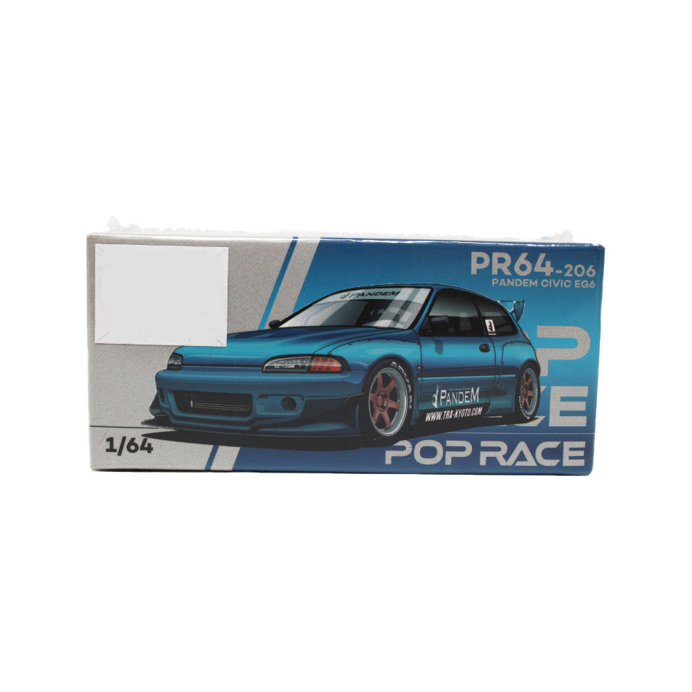 Pop Race 1:64 - PR64-206 Pandem Civic EG6 Main image