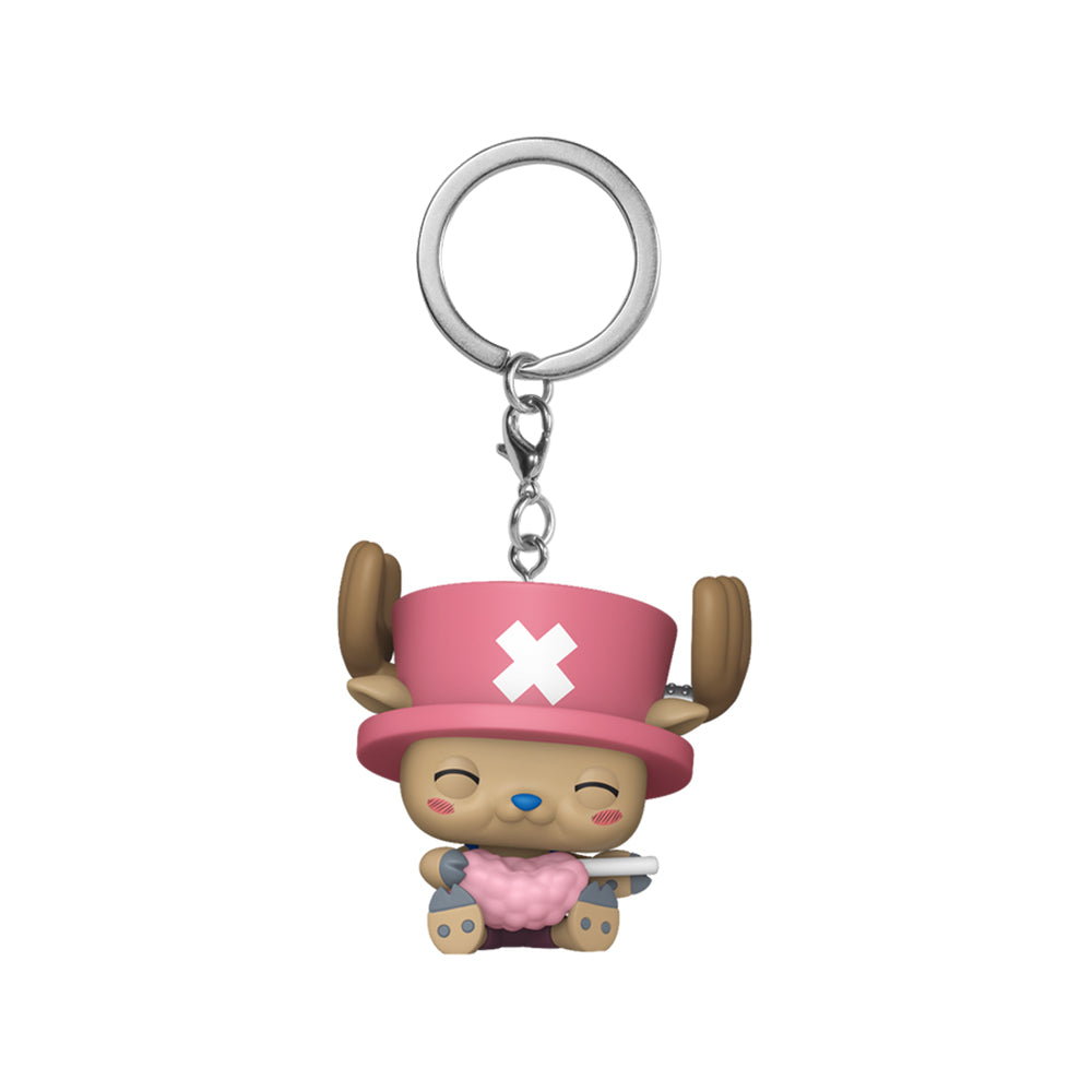 Bitty Pop! Keychain: One Piece - Tony Tony Chopper with Cotton Candy Main image