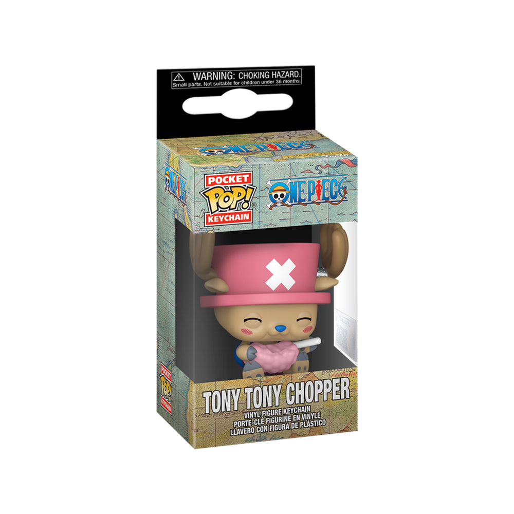 Bitty Pop! Keychain: One Piece - Tony Tony Chopper with Cotton Candy Secondary image