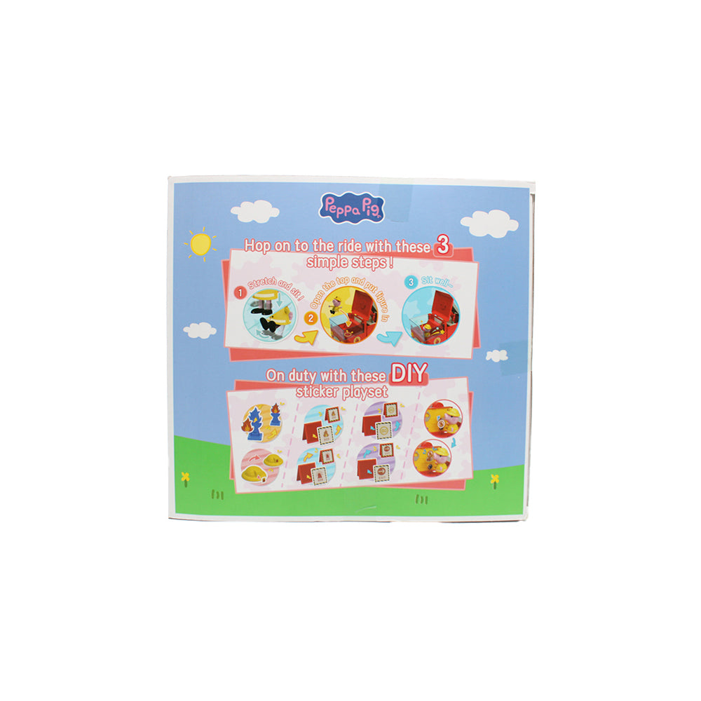Peppa Pig - Mid-Size Playset with Figure Fire Truck