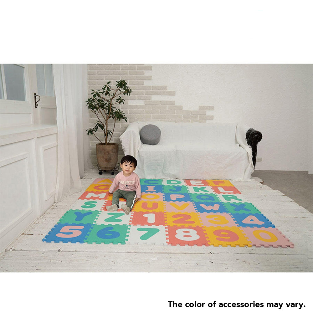 Playpop 36 Pieces Number & Alphabet Mat