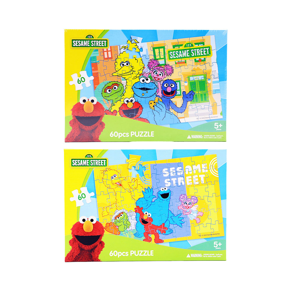123 Sesame Street 60 Pieces Jigsaw Puzzle