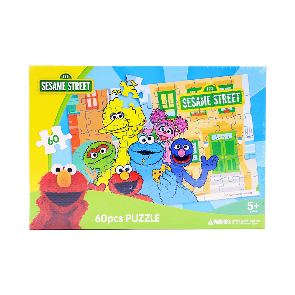 123 Sesame Street 60 Pieces Jigsaw Puzzle