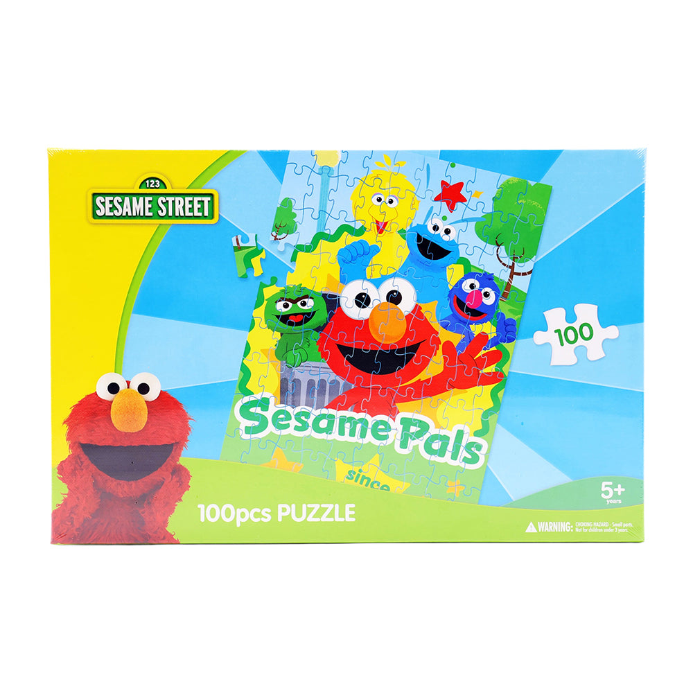 123 Sesame Street 100 Pieces Jigsaw Puzzle - No. 88153