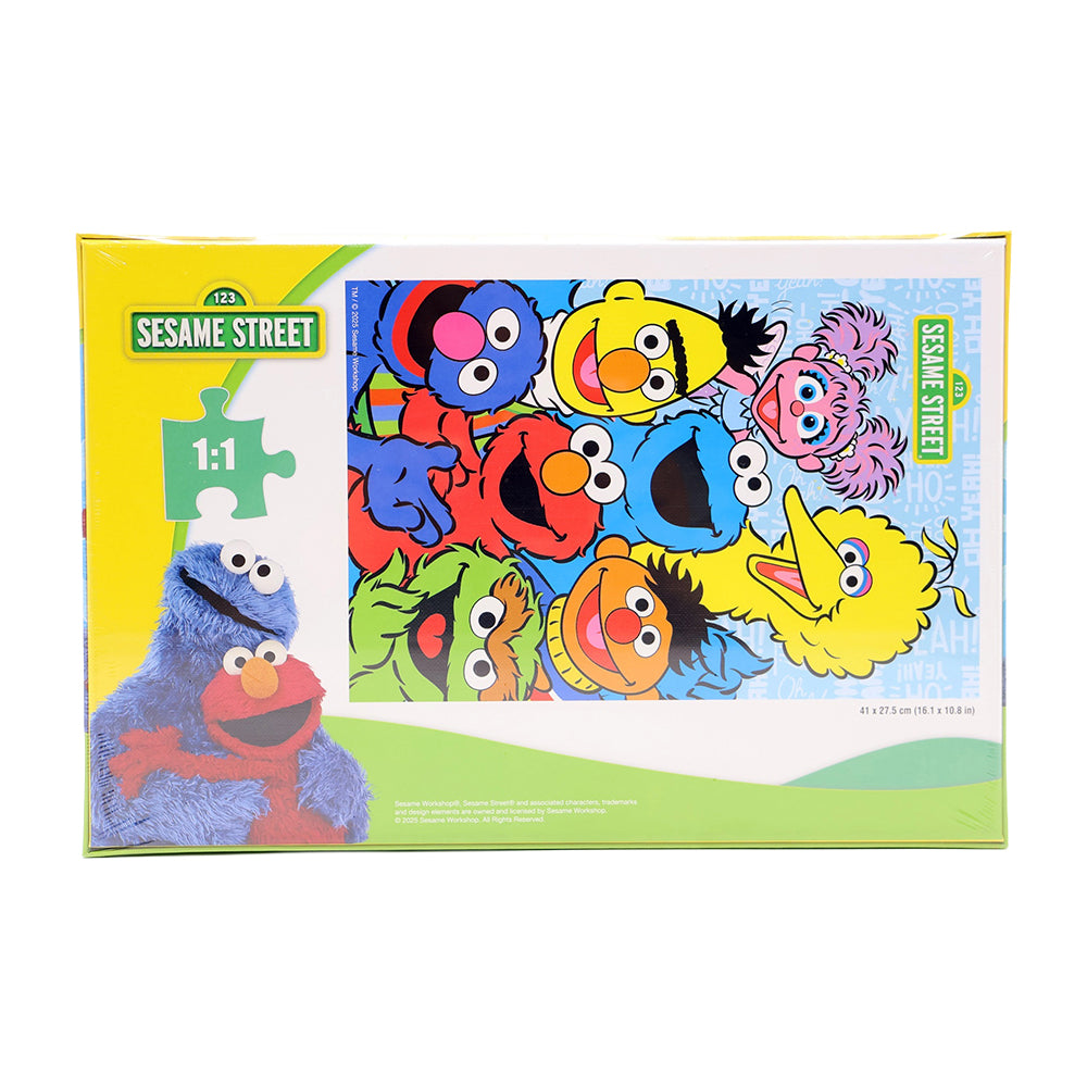 123 Sesame Street 100 Pieces Jigsaw Puzzle