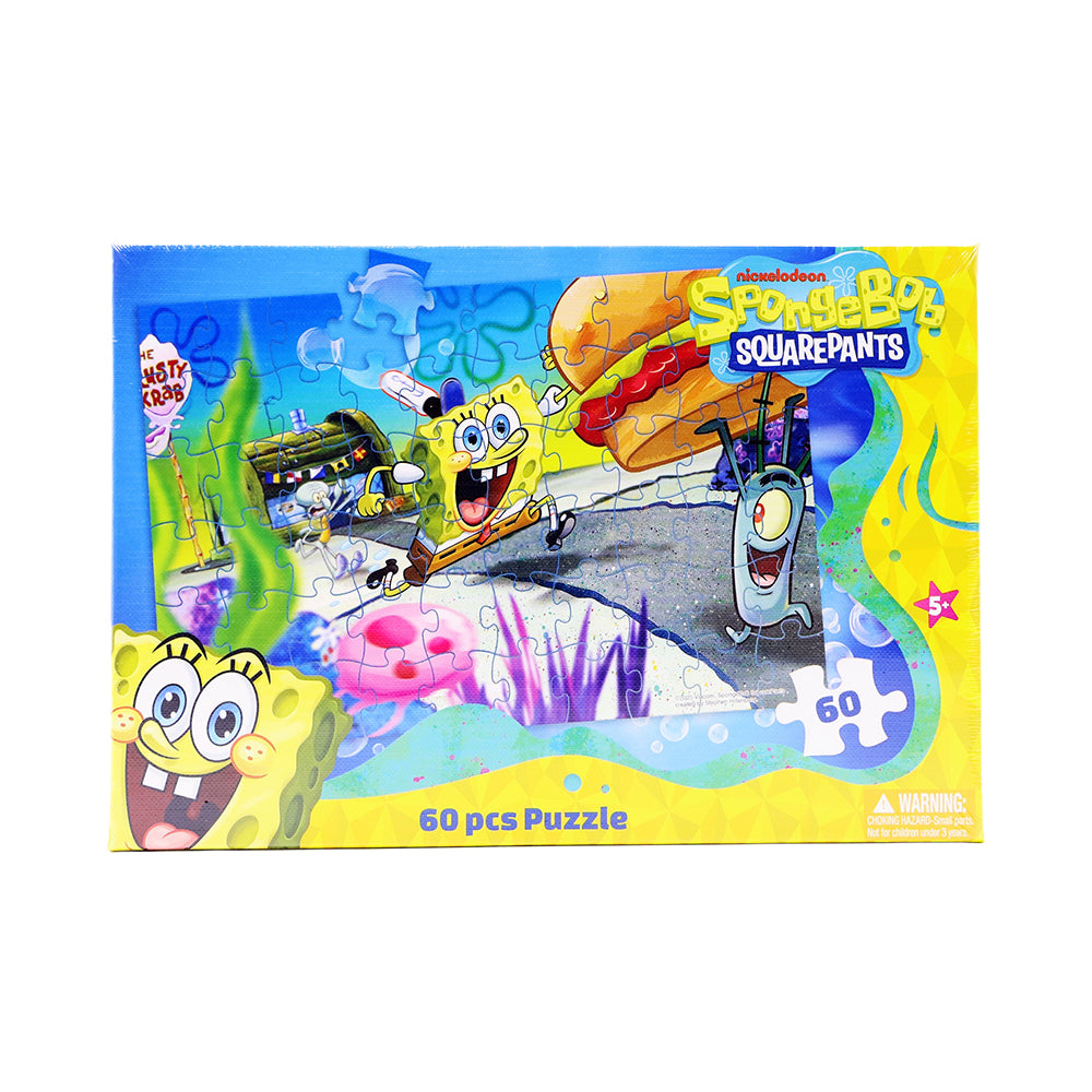 Nickelodeon Spongebob Squarepants 60 Pieces Puzzle Secondary image