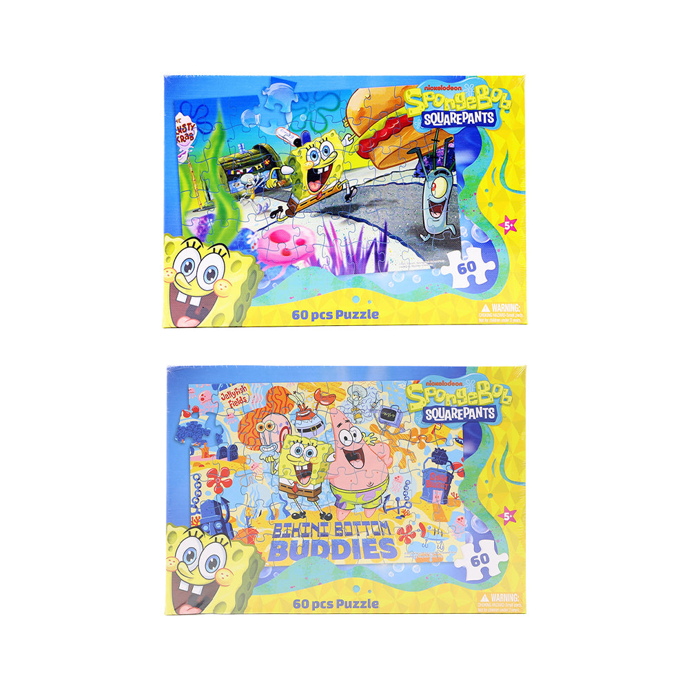 Nickelodeon Spongebob Squarepants 60 Pieces Puzzle Main image