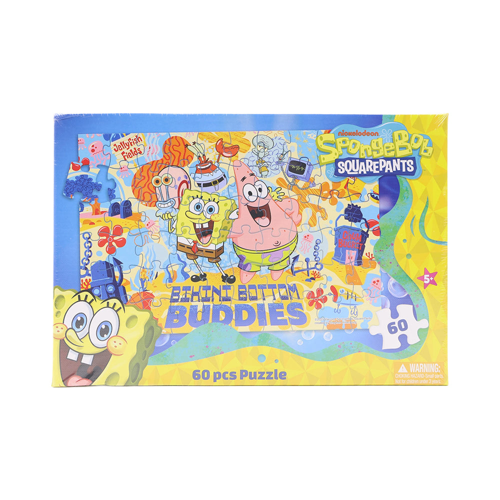 Nickelodeon Spongebob Squarepants 60 Pieces Puzzle