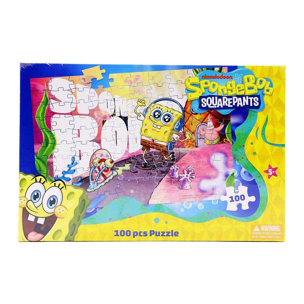 Nickelodeon Spongebob Squarepants 100 Pieces Puzzle Secondary image