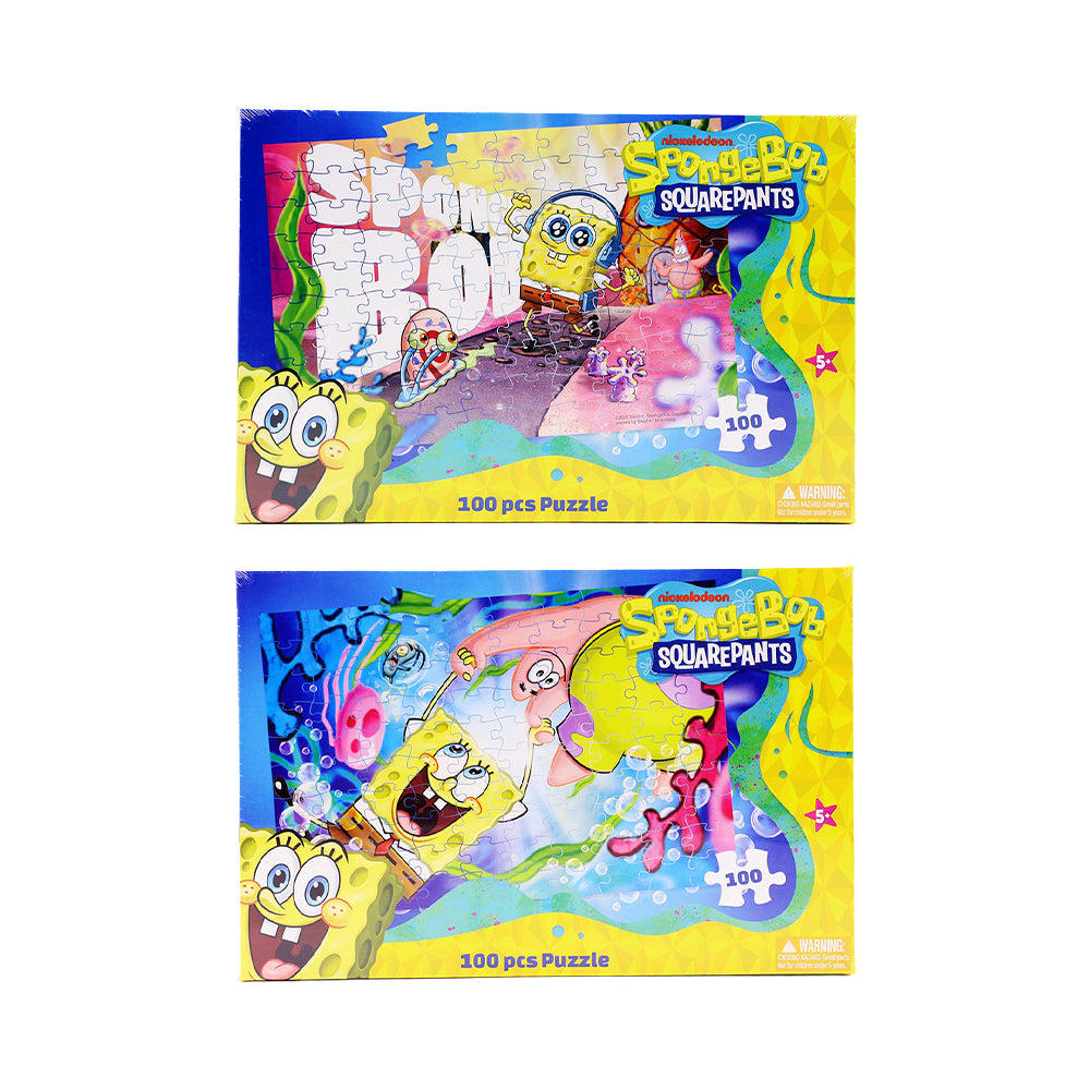 Nickelodeon Spongebob Squarepants 100 Pieces Puzzle Main image